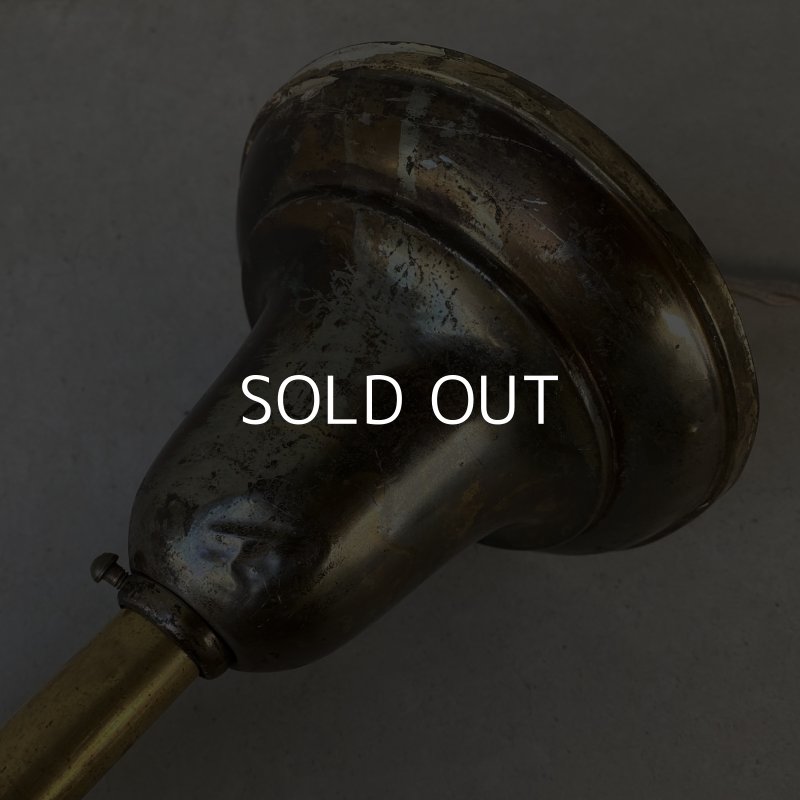 画像8: VINTAGE ANTIQUE LAMP LIGHT WALL LAMP ヴィンテージ アンティーク ライト ウォールランプ 壁付け照明 ブラケットランプ / ランプ 真鍮 店舗什器 アメリカ USA 12