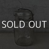 VINTAGE ANTIQUE BALL IDEAL JAR ヴィンテージ アンティーク ボール ジャー ガラス瓶 アメリカ / ワイヤー付き クリアー ディスプレイ ボトル 小物入れ 収納 店舗什器 (3)