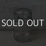 VINTAGE ANTIQUE BALL IDEAL JAR ヴィンテージ アンティーク ボール ジャー ガラス瓶 アメリカ / ワイヤー付き クリアー ディスプレイ ボトル 小物入れ 収納 店舗什器 (2)