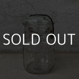 VINTAGE ANTIQUE BALL IDEAL JAR ヴィンテージ アンティーク ボール ジャー ガラス瓶 アメリカ / ワイヤー付き クリアー ディスプレイ ボトル 小物入れ 収納 店舗什器 (4)