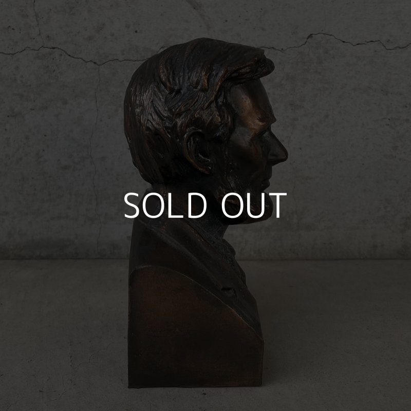 画像4: VINTAGE ANTIQUE LINCOLN ヴィンテージ アンティーク リンカーン オブジェ ジャパンカラー / コレクタブル ジャパンド ディスプレイ 胸像 アメリカ大統領 置物 アメリカ