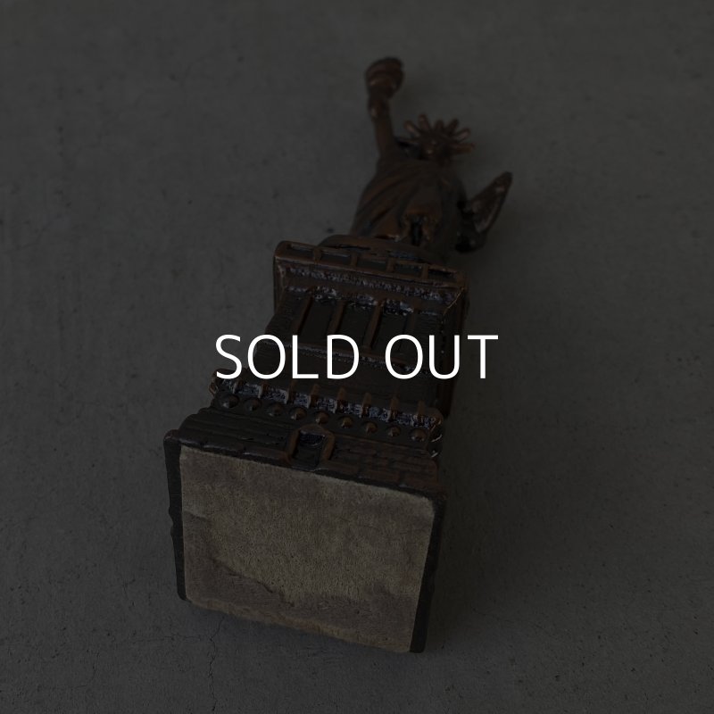 画像6: VINTAGE ANTIQUE STATUE OF LIBERTY  ヴィンテージ アンティーク 自由の女神 / コレクタブル オブジェ インテリア ディスプレイ 置物 雑貨 アメリカ (3)