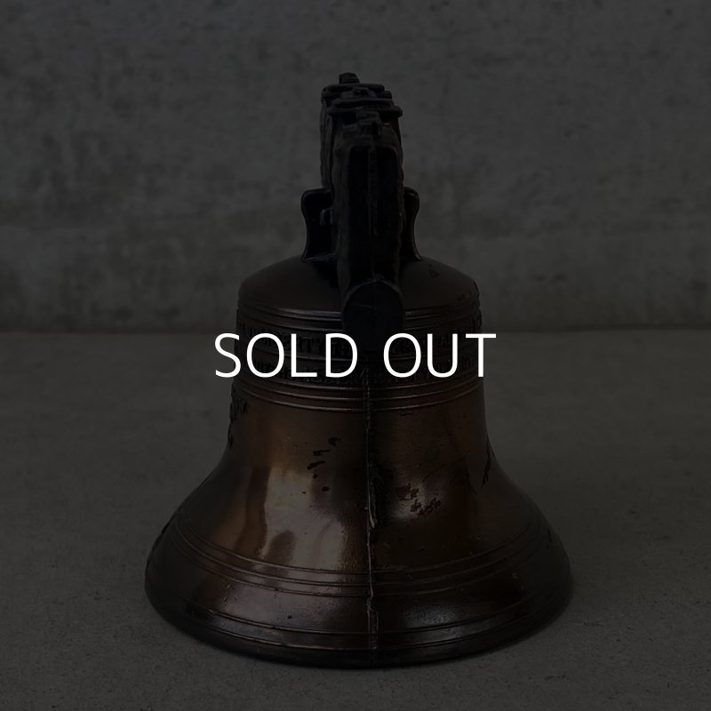 画像4: VINTAGE ANTIQUE LIBERTY BELL JAPANNED ヴィンテージ アンティーク リバティーベル 自由の鐘 ジャパンカラー ジャパンド / コレクタブル オブジェ 鈴 鐘 雑貨 小物 アメリカ (2)