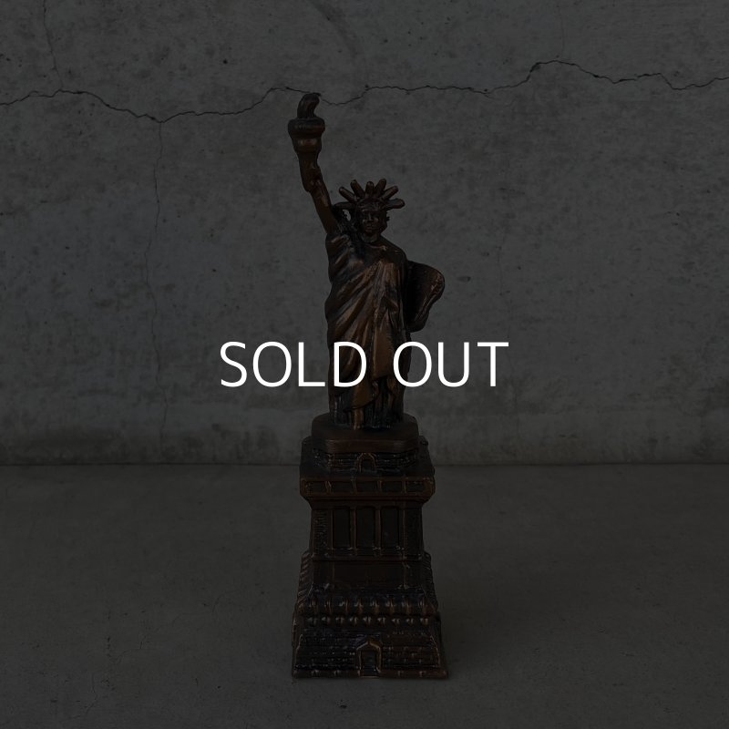 画像1: VINTAGE ANTIQUE STATUE OF LIBERTY  ヴィンテージ アンティーク 自由の女神 / コレクタブル オブジェ インテリア ディスプレイ 置物 雑貨 アメリカ (3)