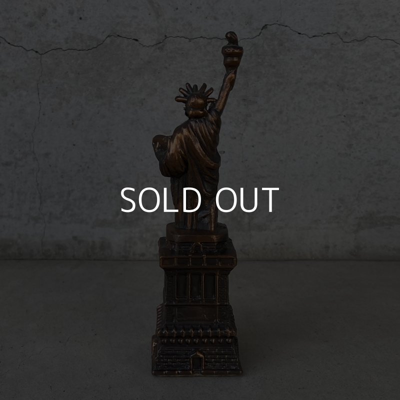 画像2: VINTAGE ANTIQUE STATUE OF LIBERTY  ヴィンテージ アンティーク 自由の女神 / コレクタブル オブジェ インテリア ディスプレイ 置物 雑貨 アメリカ (3)