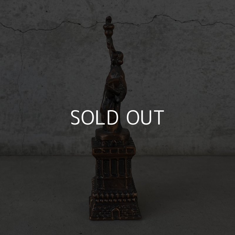 画像4: VINTAGE ANTIQUE STATUE OF LIBERTY  ヴィンテージ アンティーク 自由の女神 / コレクタブル オブジェ インテリア ディスプレイ 置物 雑貨 アメリカ (3)