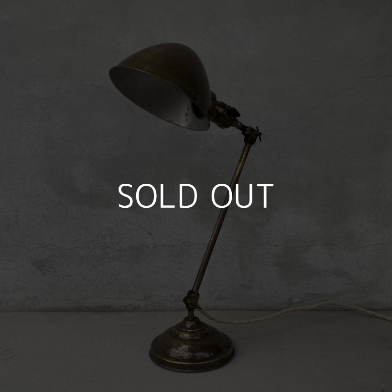 画像1: VINTAGE ANTIQUE DESKLAMP FARIES ヴィンテージ アンティーク デスクライト スタンドライト フェアリーズ / ランプ インダストリアル HUBBELL コレクタブル 照明 店舗什器 アメリカ USA 