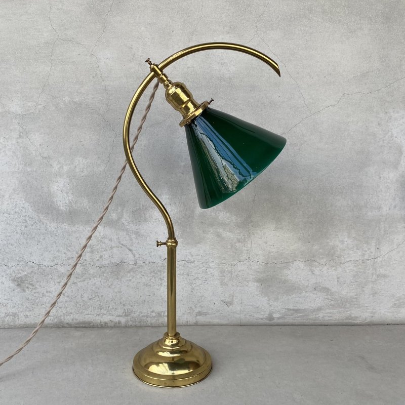 画像4: VINTAGE ANTIQUE FARIES C ARM CARVED ARM DESK LAMP ヴィンテージ アンティーク フェアリーズ C型 カーブアーム デスクランプ スタンドライト / ランプ インダストリアル HUBBELL コレクタブル 照明 店舗什器 アメリカ USA