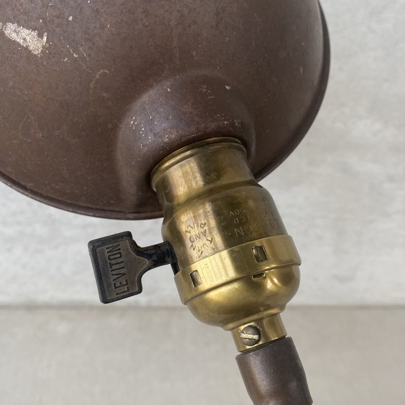 画像9: VINTAGE ANTIQUE FARIES DESKLAMP  ヴィンテージ アンティーク フェアリーズ デスクランプ スタンドライト 卓上ライト 照明 / コレクタブル グースネック  店舗什器 アメリカ (2)