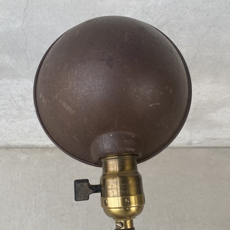 画像5: VINTAGE ANTIQUE FARIES DESKLAMP  ヴィンテージ アンティーク フェアリーズ デスクランプ スタンドライト 卓上ライト 照明 / コレクタブル グースネック  店舗什器 アメリカ (2)