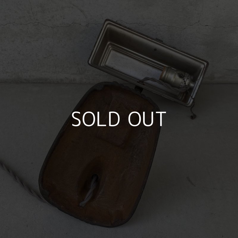 画像7: VINTAGE ANTIQUE DESKLAMP ヴィンテージ アンティーク デスクランプ スタンドライト 卓上ライト テーブルランプ 照明 / グースネック アイアン 鉄 店舗什器 アメリカ