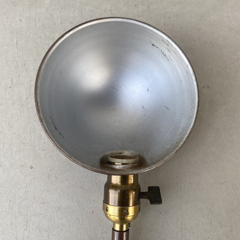 画像8: VINTAGE ANTIQUE  FARIES DESKLAMP ヴィンテージ アンティーク フェアリーズ デスクランプ スタンドライト 卓上ライト 照明 / コレクタブル グースネック 店舗什器 アメリカ (1)