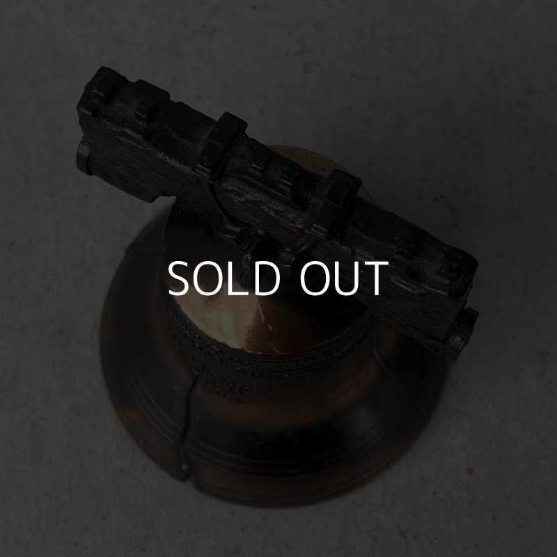 画像5: VINTAGE ANTIQUE LIBERTY BELL JAPANNED ヴィンテージ アンティーク リバティーベル 自由の鐘 ジャパンカラー ジャパンド 呼び鈴 / コレクタブル オブジェ 鈴 鐘 カウンターベル 雑貨 小物 アメリカ (2)