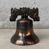 VINTAGE ANTIQUE LIBERTY BELL JAPANNED ヴィンテージ アンティーク リバティーベル 自由の鐘 ジャパンカラー ジャパンド 呼び鈴 / コレクタブル オブジェ 鈴 鐘 カウンターベル 雑貨 小物 アメリカ (2)