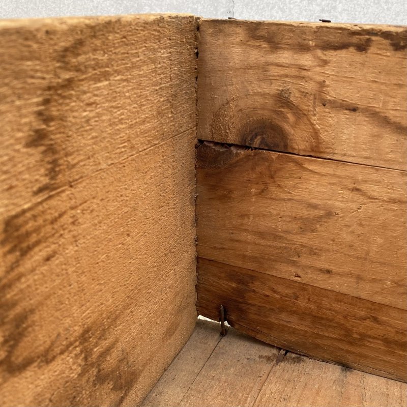 画像9: VINTAGE ANTIQUE WOOD CRATE WOODEN BOX DUPONT ヴィンテージ アンティーク ウッドボックス 木箱 / コレクタブル 収納 ケース ガレージ ガーデニング 店舗什器 アメリカ USA  (2)