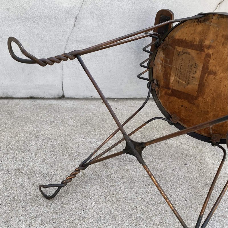 画像10: VINTAGE ANTIQUE ICE CREAM PARLOR CHAIR CHICAGO WIRE CHAIR CO. JAPANNED ヴィンテージ アンティーク アイスクリームパーラーチェア ジャパンド ジャパンカラー 椅子 / コレクタブル ウッド アイアン 木製 家具 店舗 什器 アメリカ USA 