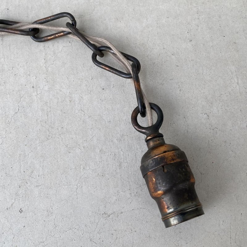 画像4: VINTAGE ANTIQUE LIGHTING JAPANNEDCOPPERFINISH ヴィンテージ アンティーク 吊り下げライト ウォールランプ 壁付けランプ ジャパンド / ライト ペンダントライト ブラケットランプ ジャパンカラー 天井照明 店舗什器 アメリカ (3)