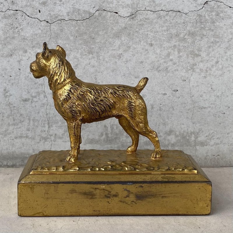 画像3: VINTAGE ANTIQUE DOG OBJECT ヴィンテージ アンティーク 犬 ドッグ オブジェ / コレクタブル ディスプレイ インテリア 置物 動物 雑貨 アメリカ