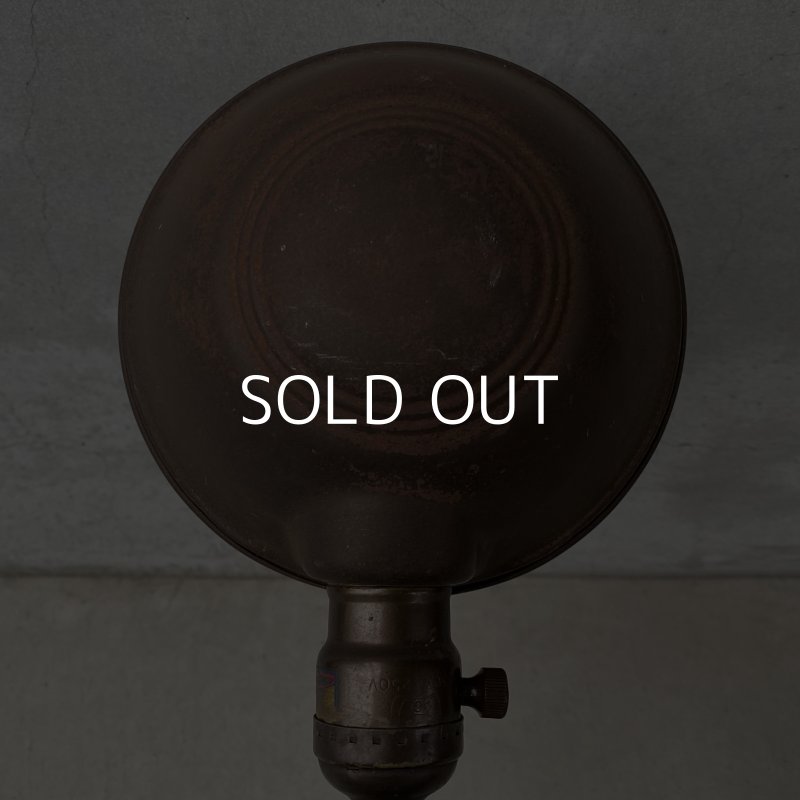 画像8: VINTAGE ANTIQUE DESKLAMP EAGLE ヴィンテージ アンティーク デスクランプ スタンドライト 卓上ライト 照明 / グースネック インダストリアル アイアン 鉄 店舗什器 アメリカ