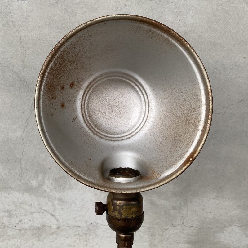 画像5: VINTAGE ANTIQUE DESKLAMP EAGLE ヴィンテージ アンティーク デスクランプ スタンドライト 卓上ライト 照明 / グースネック インダストリアル アイアン 鉄 店舗什器 アメリカ