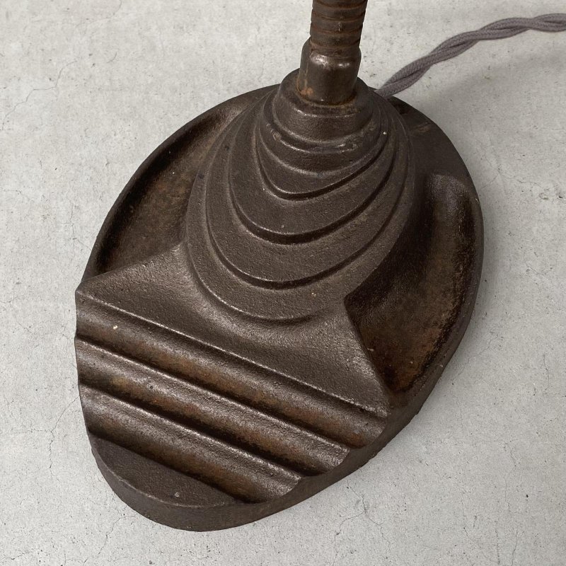 画像9: VINTAGE ANTIQUE DESKLAMP EAGLE ヴィンテージ アンティーク デスクランプ スタンドライト 卓上ライト 照明 / グースネック インダストリアル アイアン 鉄 店舗什器 アメリカ