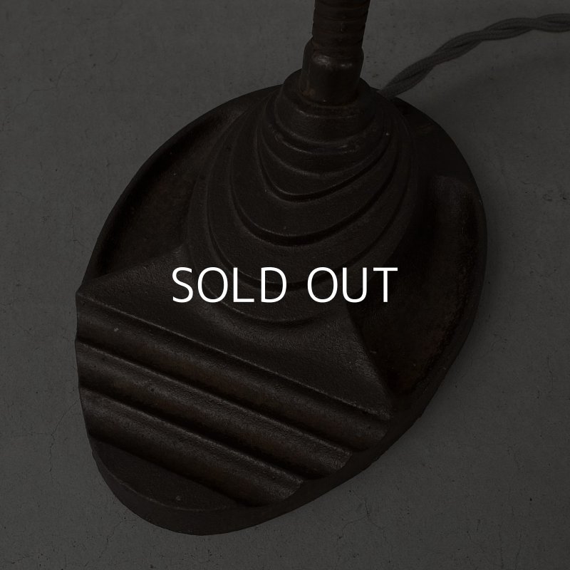 画像9: VINTAGE ANTIQUE DESKLAMP EAGLE ヴィンテージ アンティーク デスクランプ スタンドライト 卓上ライト 照明 / グースネック インダストリアル アイアン 鉄 店舗什器 アメリカ