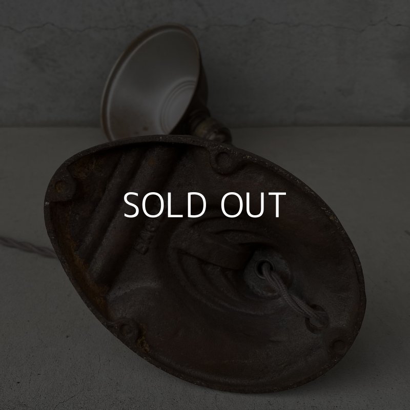 画像10: VINTAGE ANTIQUE DESKLAMP EAGLE ヴィンテージ アンティーク デスクランプ スタンドライト 卓上ライト 照明 / グースネック インダストリアル アイアン 鉄 店舗什器 アメリカ