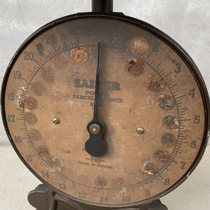 画像7: VINTAGE ANTIQUE POSTAL SCALE ヴィンテージ アンティーク  量り 秤 スケール / オブジェ ディスプレイ ポスタル 郵便局 店舗什器 イングランド ENGLAND