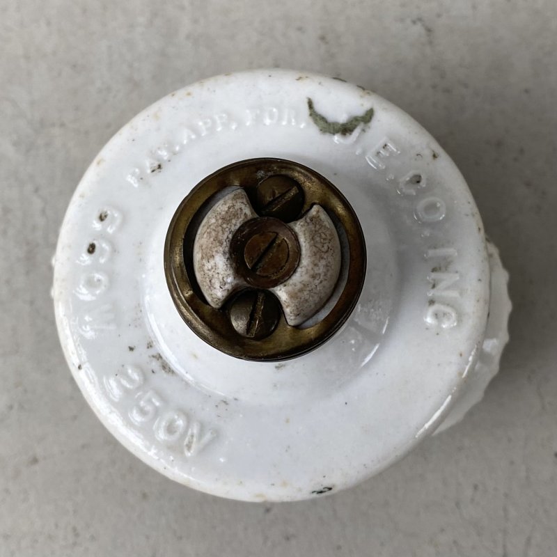 画像10: VINTAGE ANTIQUE CLUSTER SOCKET ヴィンテージ アンティーク クラスターソケット / ランプ ライト 2灯 コレクタブル インダストリアル 照明 アメリカ USA (2)