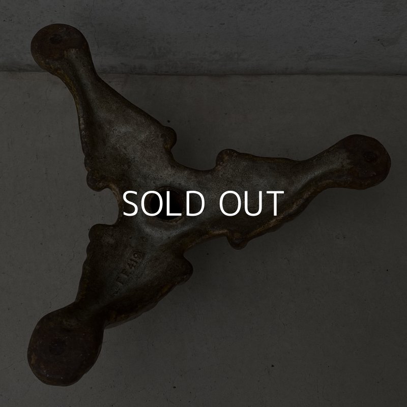 画像6: VINTAGE ANTIQUE FLAG STAND ヴィンテージ アンティーク フラッグスタンド 旗立て / ディスプレイ ツリースタンド キャストアイアン ゴールド 鋳物 店舗什器 アメリカ USA