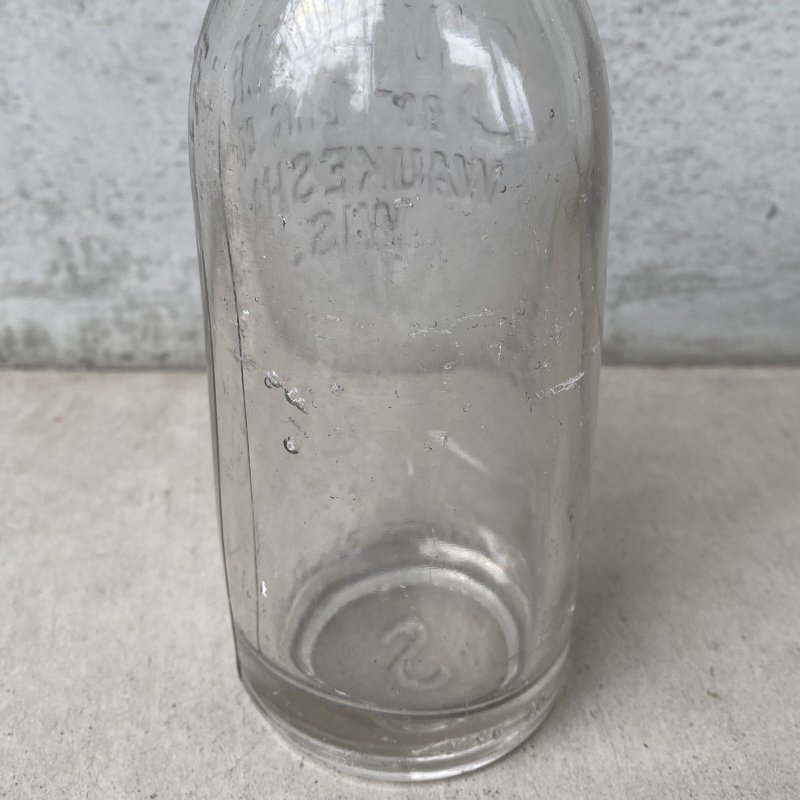 画像8: VINTAGE ANTIQUE SUPREME BOTTLING CO. ヴィンテージ アンティーク ガラス瓶 ガラスボトル  / ガラス ディスプレイ インテリア 花瓶  アメリカ USA (1)