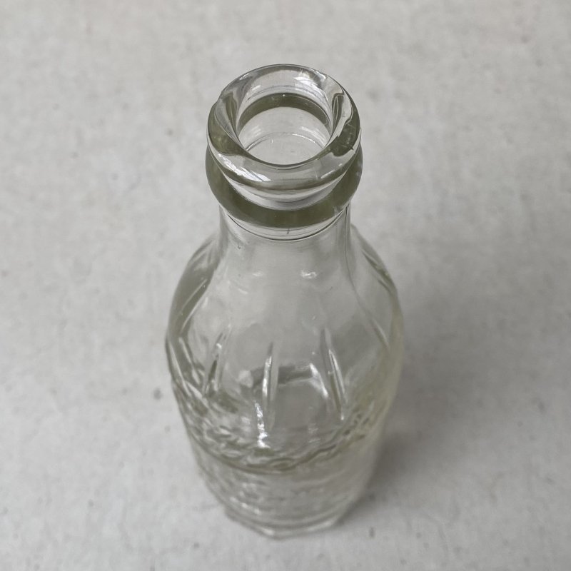 画像5: VINTAGE ANTIQUE BOTTLE RITTER'S ヴィンテージ アンティーク ガラス瓶 ガラスボトル  / ガラス ディスプレイ インテリア 花瓶  アメリカ USA (2)