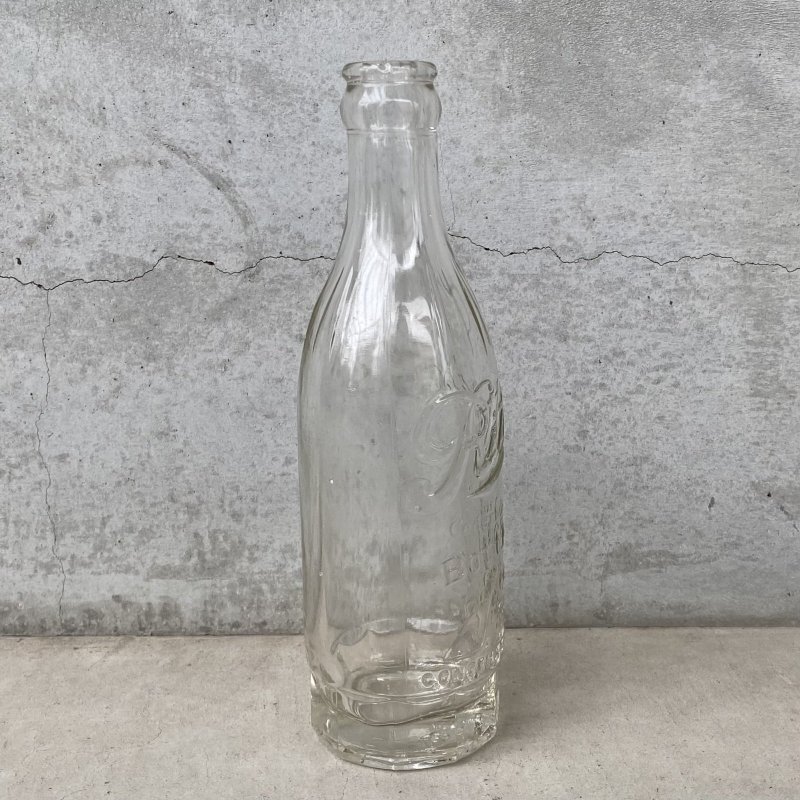 画像3: VINTAGE ANTIQUE BOTTLE RITTER'S ヴィンテージ アンティーク ガラス瓶 ガラスボトル  / ガラス ディスプレイ インテリア 花瓶  アメリカ USA (2)