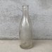 画像1: VINTAGE ANTIQUE BOTTLE BADGER STATE CO. ヴィンテージ アンティーク ガラス瓶 ガラスボトル  / ガラス ディスプレイ インテリア 花瓶  アメリカ USA (3) (1)