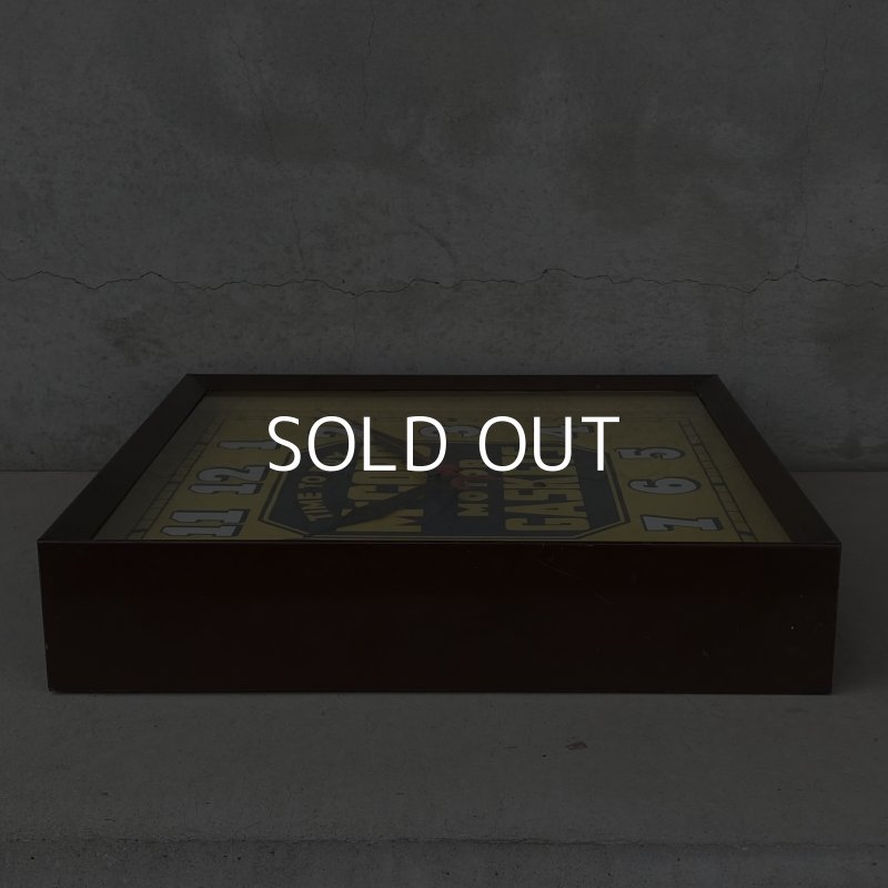 画像6: VINTAGE ANTIQUE WALL CLOCK MCCORD MOTOR GASKETS ヴィンテージ アンティーク ウォールクロック 壁掛け時計 / アドバタイジング コレクタブル モーター系 企業物 店舗什器 ガレージ アメリカ USA