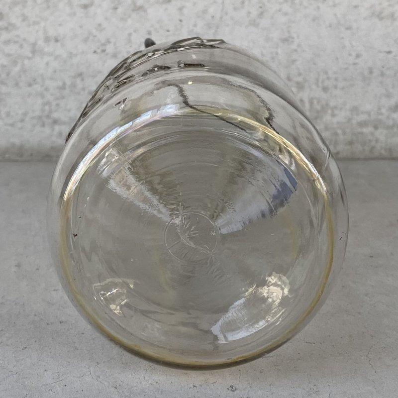 画像6: VINTAGE ANTIQUE BALL IDEAL JAR ヴィンテージ アンティーク ボール ジャー ガラス瓶 アメリカ / ワイヤー付き クリアー ディスプレイ ボトル 小物入れ 収納 店舗什器 (5)