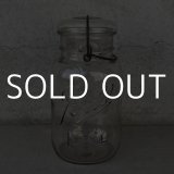 VINTAGE ANTIQUE BALL IDEAL JAR ヴィンテージ アンティーク ボール ジャー ガラス瓶 アメリカ / ワイヤー付き クリアー ディスプレイ ボトル 小物入れ 収納 店舗什器 E