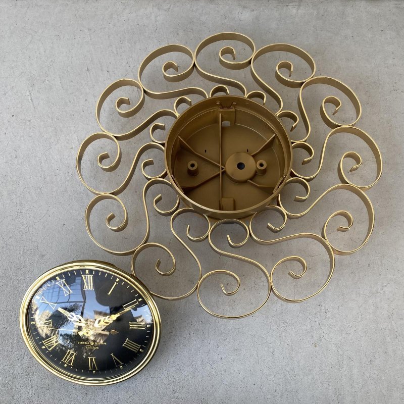 画像7: VINTAGE ANTIQUE WALL CLOCK GENERAL ELECTRIC TELECHRON GE SUNBURST ヴィンテージ アンティーク ウォールクロック 壁掛け時計 サンバースト / インテリア ミッドセンチュリー 店舗什器 アメリカ USA