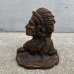 画像7: VINTAGE ANTIQUE INDIAN BOOKENDS ヴィンテージ アンティーク インディアン ブックエンド ブックスタンド / 本立て コレクタブル インテリア オブジェ ネイティブアメリカン アメリカ (2)