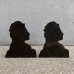 画像2: VINTAGE ANTIQUE INDIAN BOOKENDS ヴィンテージ アンティーク インディアン ブックエンド ブックスタンド / 本立て コレクタブル インテリア オブジェ ネイティブアメリカン アメリカ (2) (2)