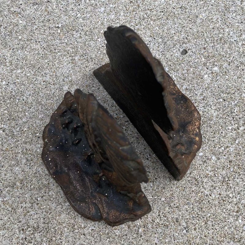 画像4: VINTAGE ANTIQUE INDIAN BOOKENDS ヴィンテージ アンティーク インディアン ブックエンド ブックスタンド / 本立て コレクタブル インテリア オブジェ ネイティブアメリカン アメリカ (2)