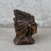 画像3: VINTAGE ANTIQUE INDIAN HEAD STATUE ヴィンテージ アンティーク インディアン オブジェ / コレクタブル インデアンヘッド スーベニア インテリア 置物 雑貨 ネイティブアメリカン アメリカ (1)