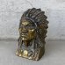画像1: VINTAGE ANTIQUE INDIAN STATUE ヴィンテージ アンティーク インディアン オブジェ / コレクタブル インテリア 置物 雑貨 ネイティブアメリカン アメリカ (4) (1)