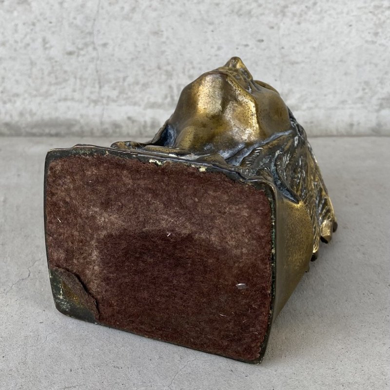 画像7: VINTAGE ANTIQUE INDIAN STATUE ヴィンテージ アンティーク インディアン オブジェ / コレクタブル インテリア 置物 雑貨 ネイティブアメリカン アメリカ (4)