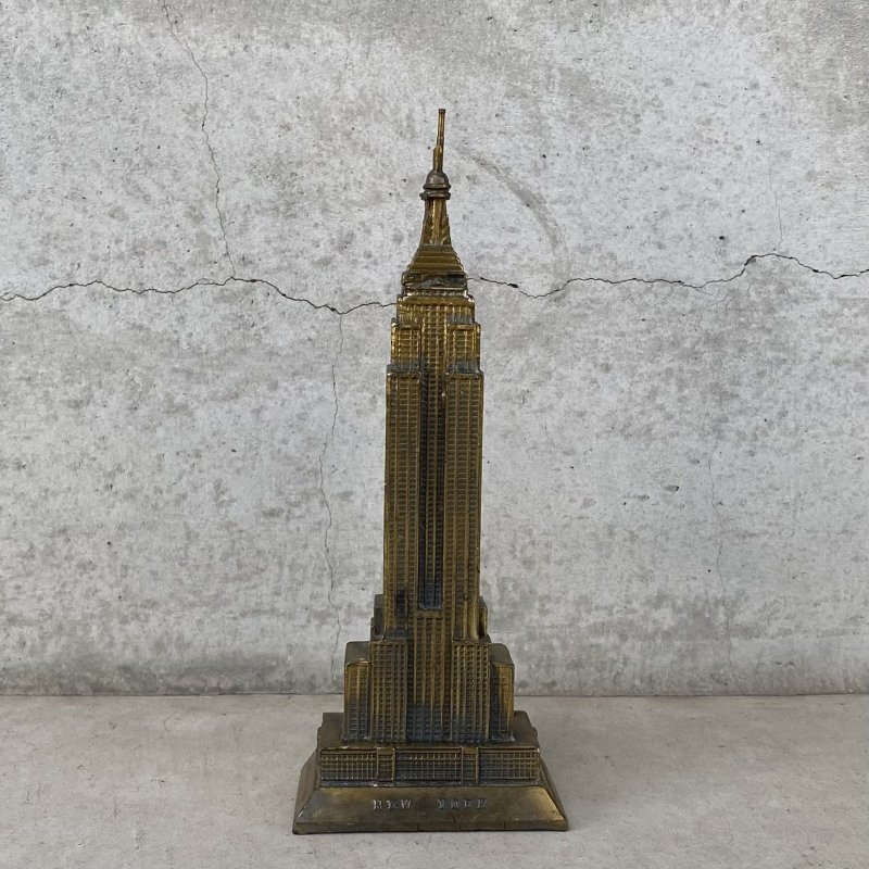 画像2: VINTAGE ANTIQUE EMPIRE STATE  ヴィンテージ アンティーク エンパイアステートビル  / コレクタブル オブジェ インテリア ディスプレイ 置物 雑貨 アメリカ (1)