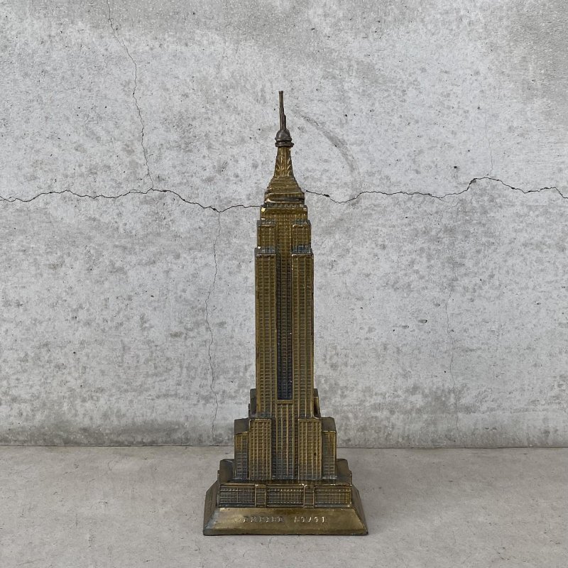 画像1: VINTAGE ANTIQUE EMPIRE STATE  ヴィンテージ アンティーク エンパイアステートビル  / コレクタブル オブジェ インテリア ディスプレイ 置物 雑貨 アメリカ (1)