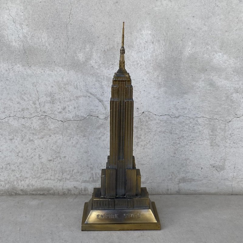 画像1: VINTAGE ANTIQUE EMPIRE STATE  STATUE ヴィンテージ アンティーク エンパイアステートビル  / コレクタブル オブジェ インテリア ディスプレイ 置物 雑貨 アメリカ (2)