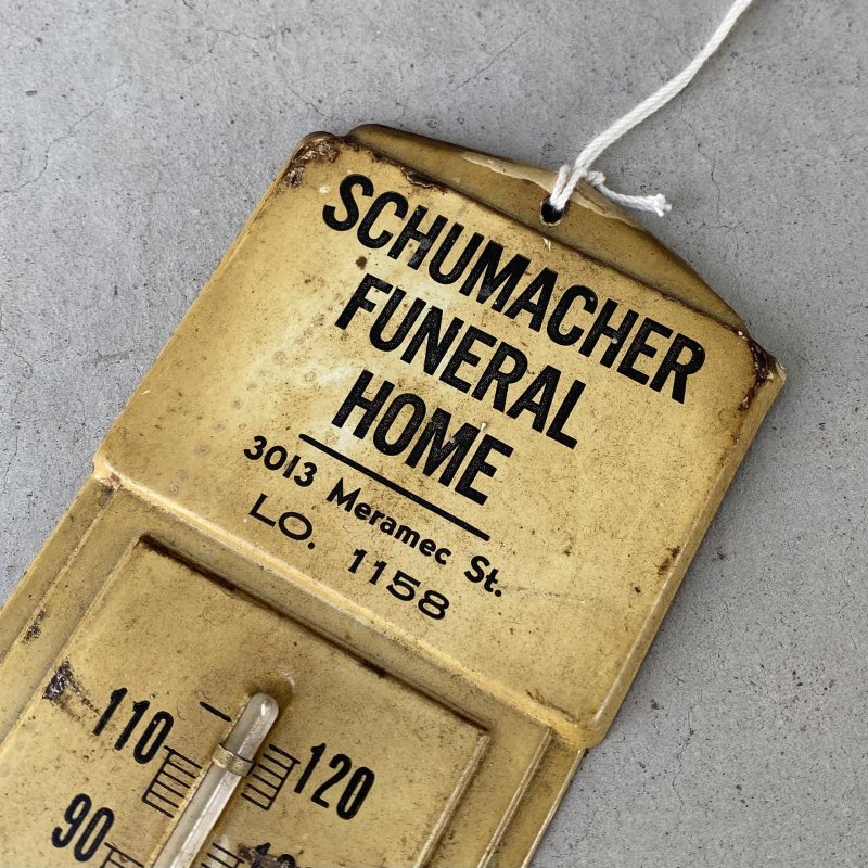 画像5: VINTAGE ANTIQUE THERMOMETER ヴィンテージ アンティーク 温度計 / コレクタブル オブジェ ディスプレイ ウォールインテリア ブリキ 雑貨  小物 アメリカ (3)