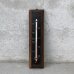 画像1: VINTAGE ANTIQUE THERMOMETER ヴィンテージ アンティーク 温度計 / コレクタブル オブジェ ディスプレイ ウッド 雑貨 木製 アメリカ (1) (1)