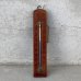 画像1: VINTAGE ANTIQUE  THERMOMETER ヴィンテージ アンティーク 温度計 / コレクタブル オブジェ ディスプレイ ウォールインテリア 雑貨 ウッド 木製 アメリカ (2) (1)